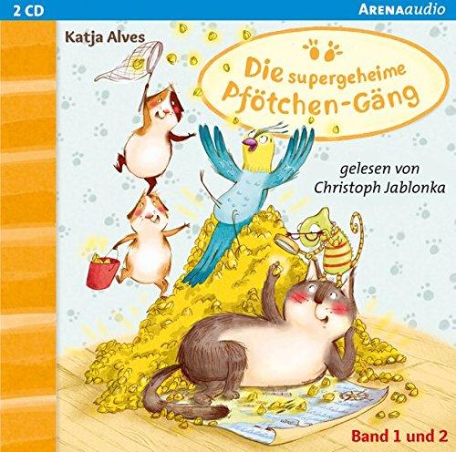 Die supergeheime Pfötchen-Gäng (1&2). Der Zwei-Millionen-Körner Schatz. Die geheimnisvolle Glückskatze