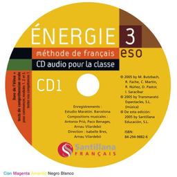 ENERGIE 3 CLASSE CD