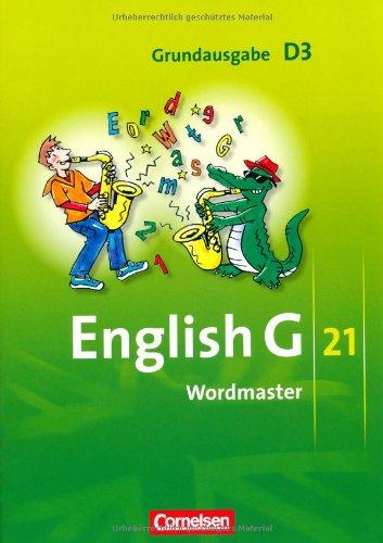 English G 21 - Grundausgabe D: Band 3: 7. Schuljahr - Wordmaster: Vokabellernbuch