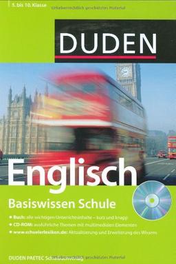 Duden. Basiswissen Schule. Englisch. Mit CD-ROM: 5. bis 10. Klasse