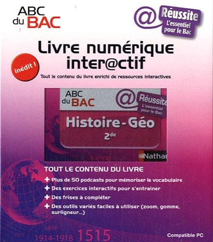 Livre numérique interactif histoire-géographie 2de