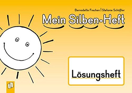 Mein Silben-Heft - Lösungsheft