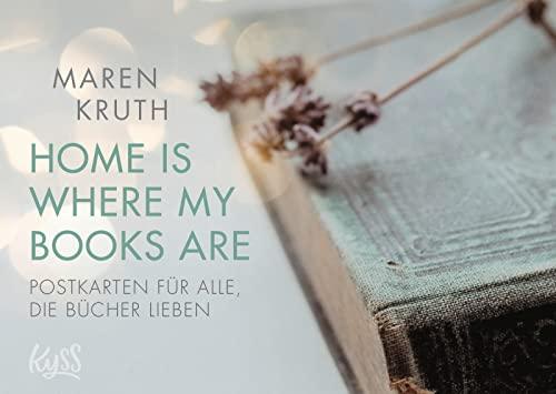 Home is where my Books are: Postkarten für alle, die Bücher lieben