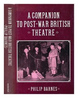 A Companion to Post-war British Theatre