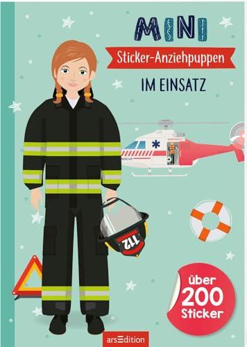 Mini-Sticker-Anziehpuppen – Im Einsatz: Über 200 Sticker | Stickerheft für Kinder ab 5 Jahren