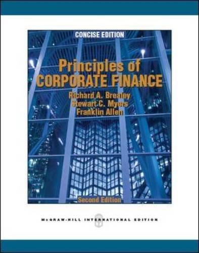 Corporate Finance: Concise Edition