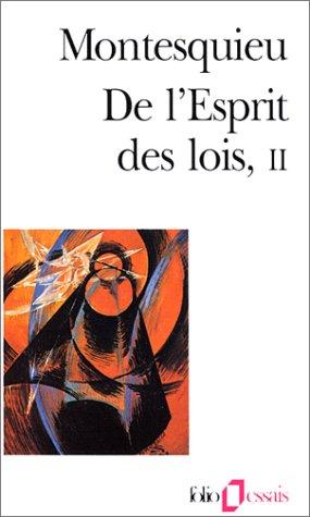 De l'esprit des lois. Vol. 2