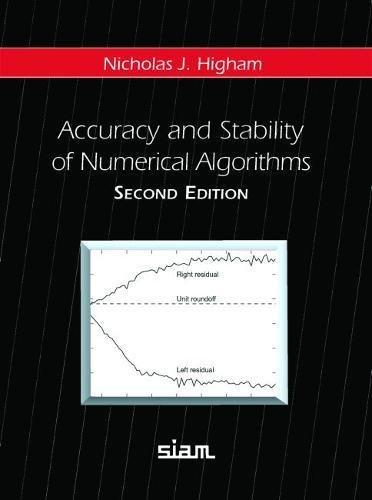 Accuracy and Stability of Numerical Algorithms