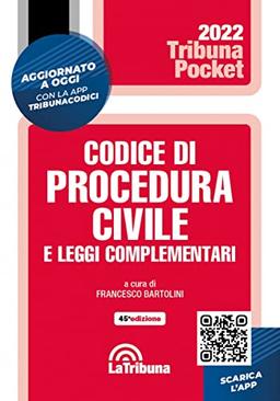 Codice di procedura civile e leggi complementari. Con App Tribunacodici (Tribuna pocket)