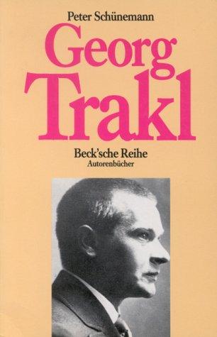 Georg Trakl. ( Autorenbücher).