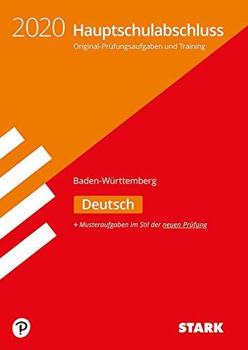 STARK Original-Prüfungen und Training Hauptschulabschluss 2020 - Deutsch 9. Klasse - BaWü