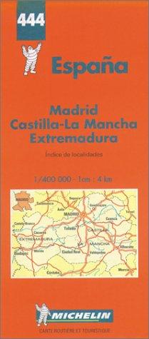 Michelin Karten, Bl.576 : Madrid, Kastilien, La Mancha, Estremadura (Michelin Maps)