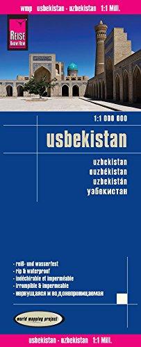 Reise Know-How Landkarte Usbekistan (1:1.000.000): world mapping project