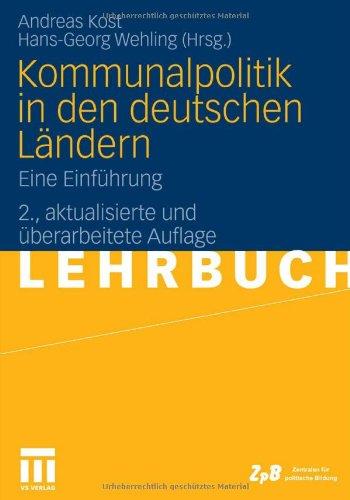 Kommunalpolitik in den deutschen Ländern: Eine Einführung