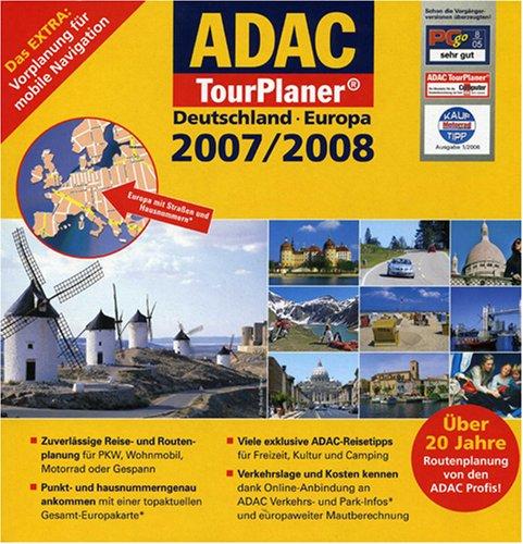 ADAC TourPlaner Europa 2007/2008 DVD-ROM