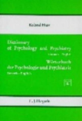 Wörterbuch der Psychologie und Psychiatrie: 002