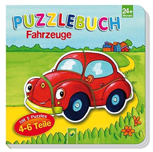 Puzzlebuch Fahrzeuge: Mit 5 Puzzles á 4-6 Teile