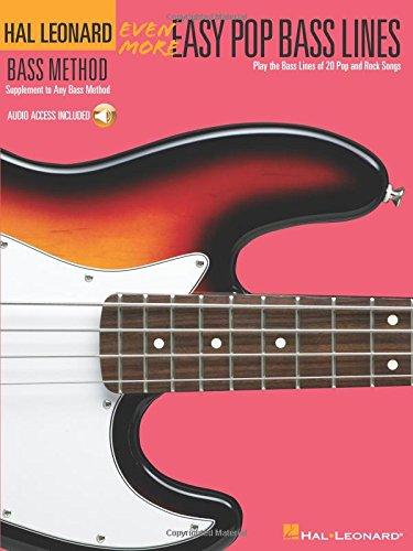 Even More Easy Pop Bass Lines: Noten, CD, Sammelband für Bass-Gitarre