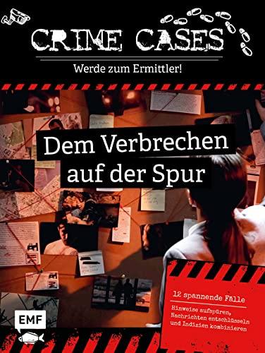 Crime Cases – Werde zum Ermittler! – Dem Verbrechen auf der Spur: 12 spannende Fälle für alle Krimi- und Escape Rätsel-Fans: Hinweise aufspüren, Nachrichten entschlüsseln und Indizien kombinieren