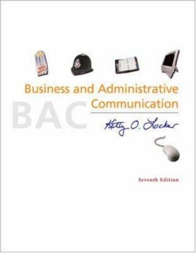 Business and Administrative Communication