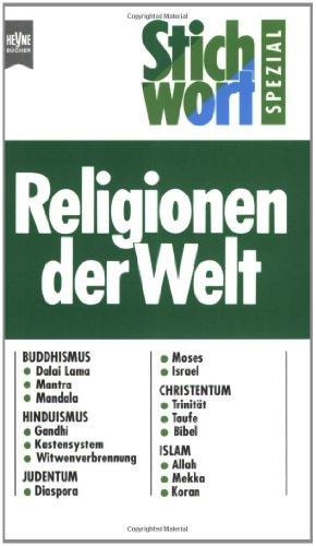 Stichwort spezial: Religionen der Welt.