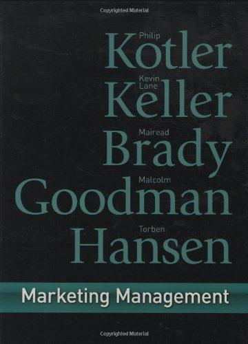 Marketing Management. International Edition