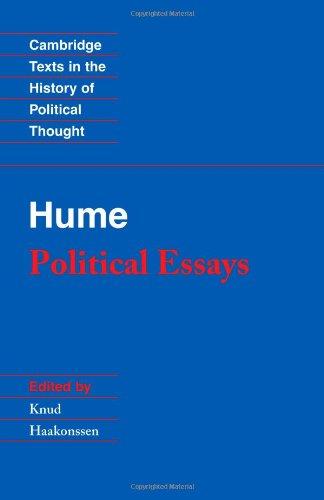 Hume: Political Essays (Cambridge Texts in the History of Political Thought)