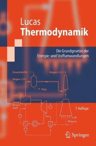 Thermodynamik: Die Grundgesetze der Energie- und Stoffumwandlungen (Springer-Lehrbuch)