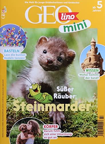 GEOlino mini 7/2022 "Süßer Räuber: Steinmarder"