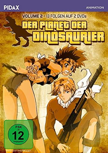 Der Planet der Dinosaurier, Vol. 2 / Weitere 13 Folgen der Abenteuerserie frei nach dem Roman ZWEI JAHRE FERIEN von Jules Verne (Pidax Animation) [2 DVDs]