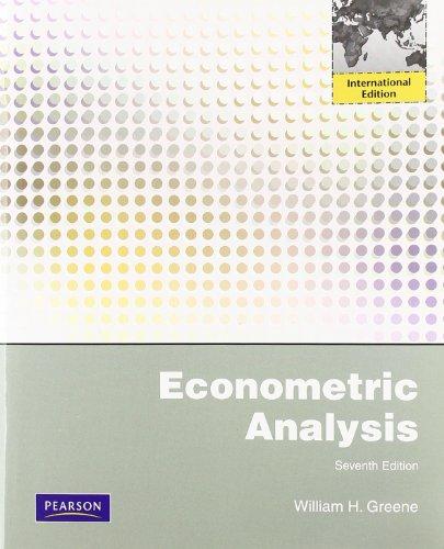 Econometric Analysis