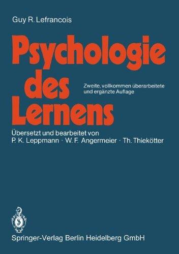 Psychologie des Lernens (Springer-Lehrbuch)