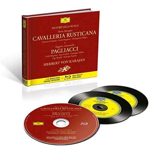 Cavalleria Rusticana & Pagliacci (2CD Remastered Original Recording & Blu-ray High Fidelity Pure Audio)