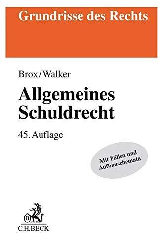 Allgemeines Schuldrecht (Grundrisse des Rechts)