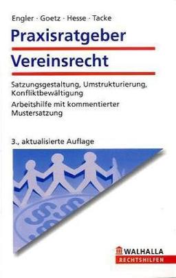 Praxisratgeber Vereinsrecht: Satzungsgestaltung, Umstrukturierung, Konfliktbewältigung; Arbeitshilfe mit kommentierter Mustersatzung