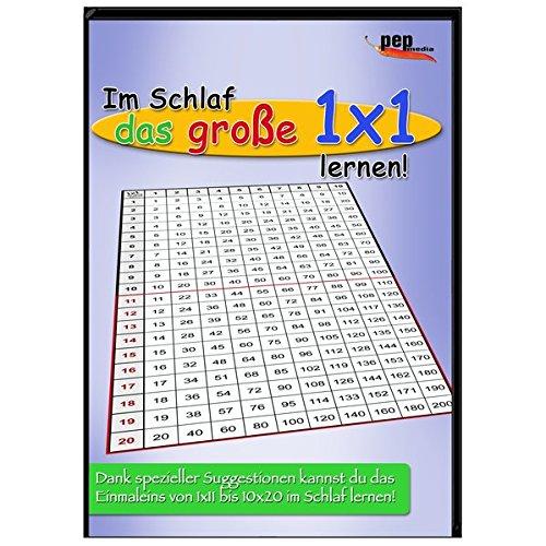 Im Schlaf das große 1x1 lernen!