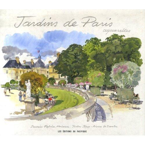 Jardins de Paris : aquarelles