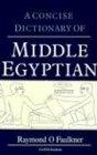 Concise Dictionary of Middle Egyptian (Egyptology: Griffith Institute)