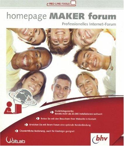 Homepage Maker Forum