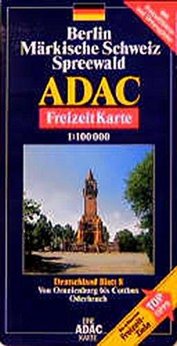 ADAC FreizeitKarte, Bl.8, Berlin, Märkische Schweiz, Spreewald (ADAC Freizeitkarten)