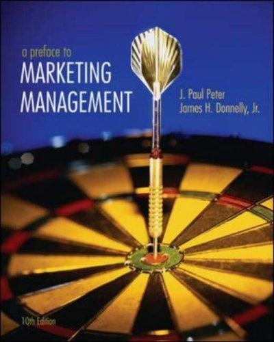 Preface to Marketing Management