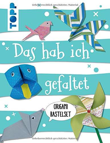 Kreativ-Set Das hab ich gefaltet: Buch mit 40 Wackelaugen und 70 Faltblättern in 14 Motiven (Buch plus Material)