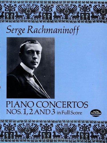 Piano Concertos Nos. 1, 2 and 3 in Full Score (Piano Concertos, 2 & 3)