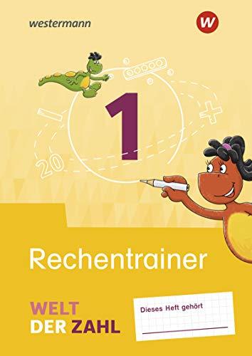 Welt der Zahl - Allgemeine Ausgabe 2021: Rechentrainer 1 (Welt der Zahl: Zusatzmaterialien)