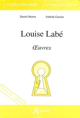 Louise Labé, Oeuvres