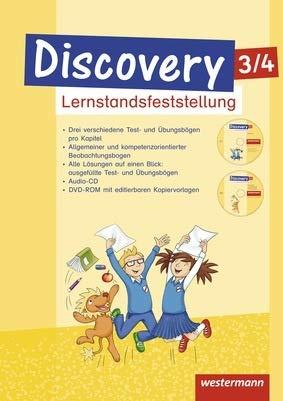 Discovery 1 - 4: Aktuelle Ausgabe, Lernstandsfeststellung 3 / 4 mit Audio-CD und DVD-ROM