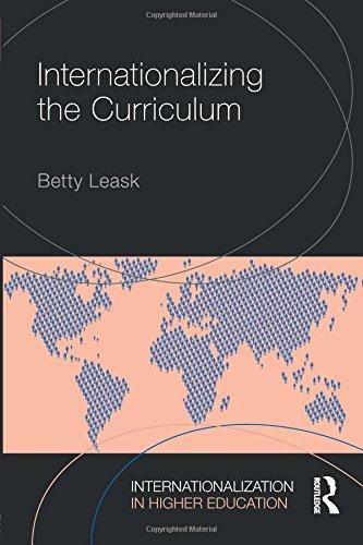 Internationalizing the Curriculum (Internationalization in Higher Education Series)