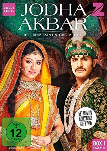 Jodha Akbar - Die Prinzessin und der Mogul - Box 1/Folge 1-14 [3 DVDs]