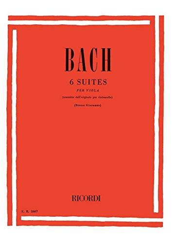 6 Suiten Bwv 1007-1012 (Vc). Viola