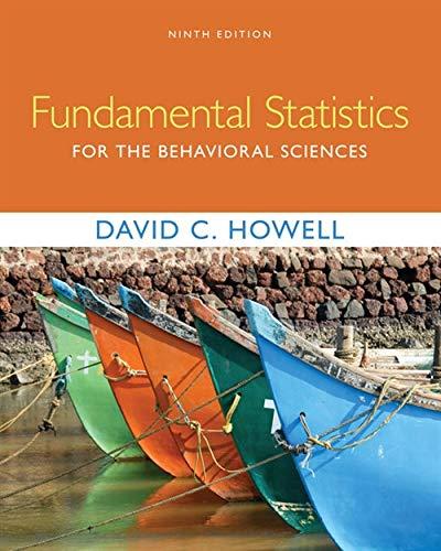 Howell, D: Fundamental Statistics for the Behavioral Scienc